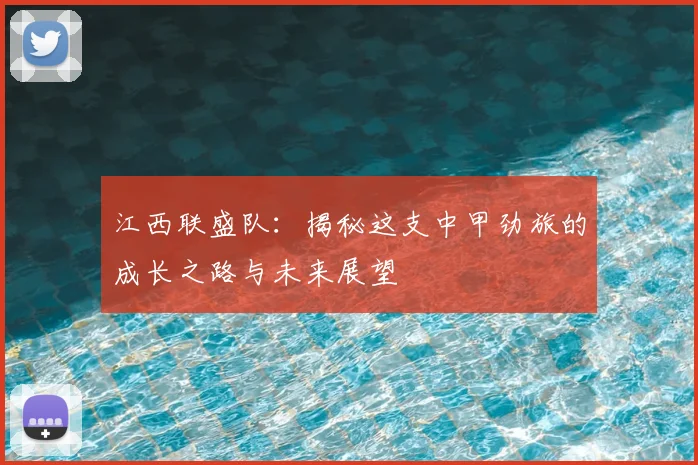 江西联盛队:揭秘这支中甲劲旅的成长之路与未来展望
